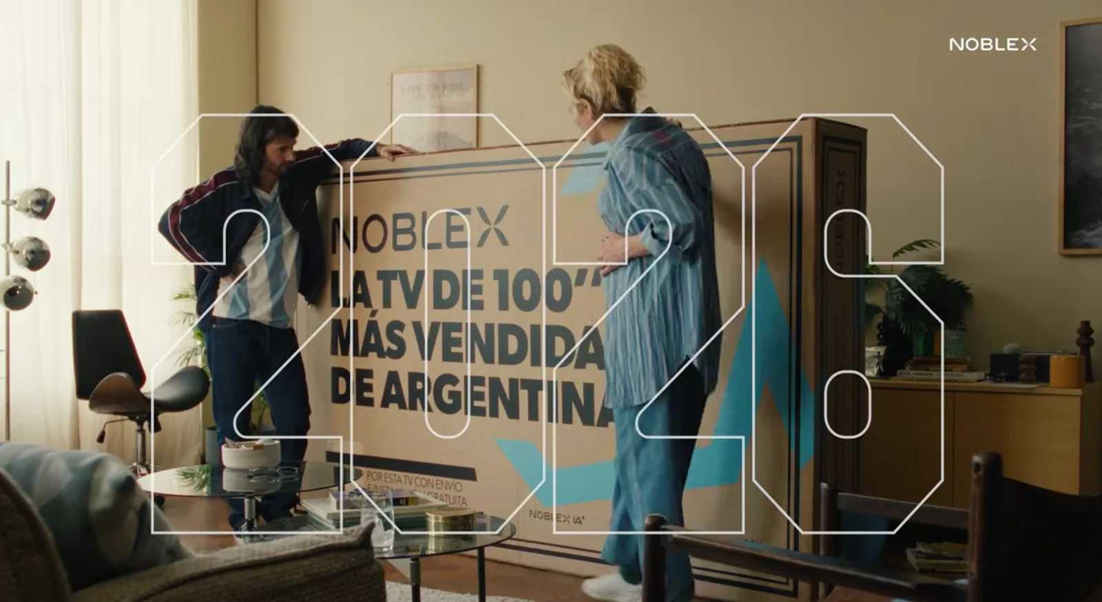 “Si pasa lo que todos queremos que pase”: Noblex promete devolver el doble del precio de sus TVs de 100 pulgadas si Argentina gana el Mundial 2026